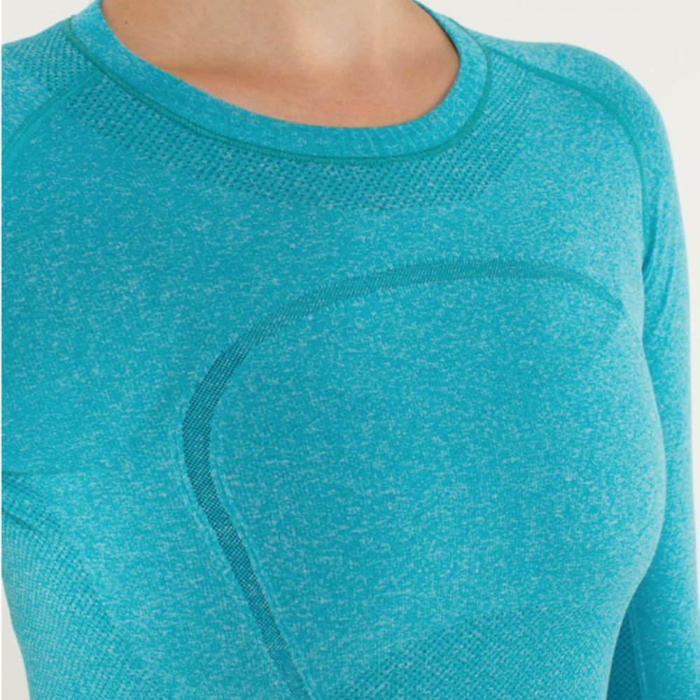 Lululemon Run Swiftly Tech Long Sleeve In Surge S… - image 4